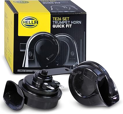 Hella Ruby Twin Tone Car Horn Set 12 Volt  (1 Pair)
