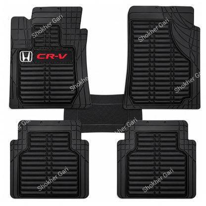 4D Luxury PVC Soft Floor mat 5pcs set