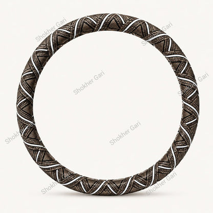 Geometric Steering Wheel Cover