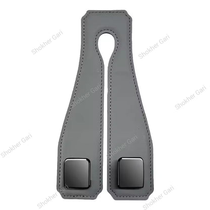 1Pcs Portable Car Seat Hooks Pu Leather &amp; Metal