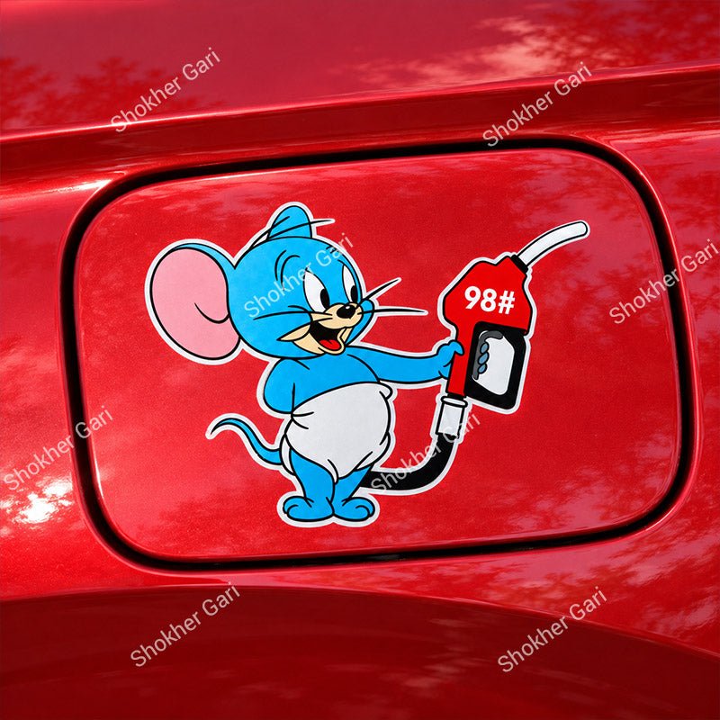 1Pcs Car Fuel Tank Sticker
