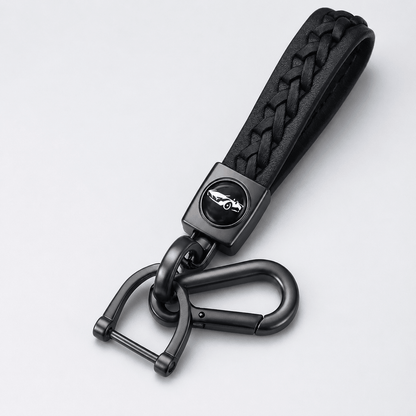 Beni Style Car Logo Keyring Artificial Leather