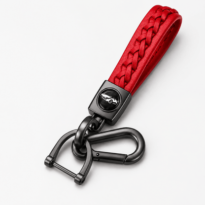 Beni Style Car Logo Keyring Artificial Leather