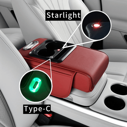 Car Center Console Armrest Box Starry Sky Roof Height