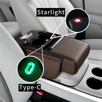 Car Center Console Armrest Box Starry Sky Roof Height
