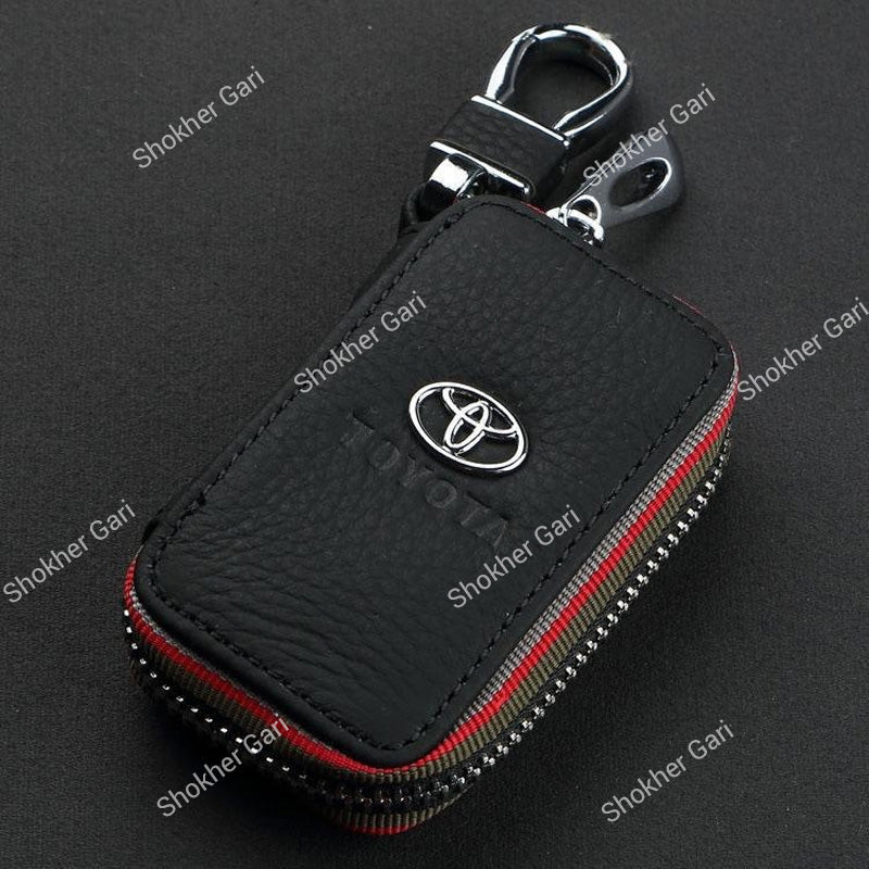 Car Middle Logo Style Pu leather remote cover
