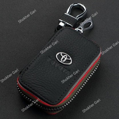 Car Middle Logo Style Pu leather remote cover