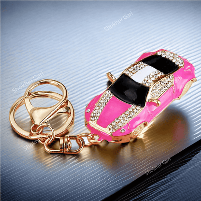 New Small Toy Stone Car High Quality Keyring Holder