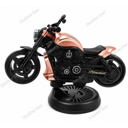 Harley Davidson Motorcycle-Shaped Car Solar Perfume