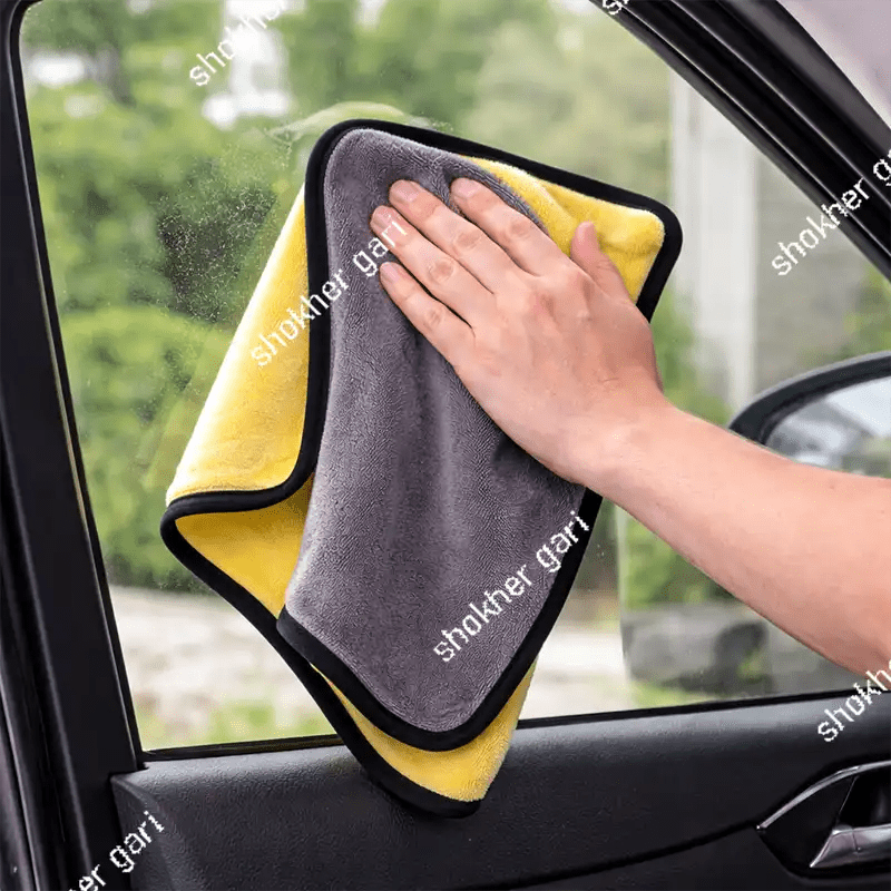 4 pcs Set Combo (40*60 cm) Car Cleaning Soft MicroFiber Towel