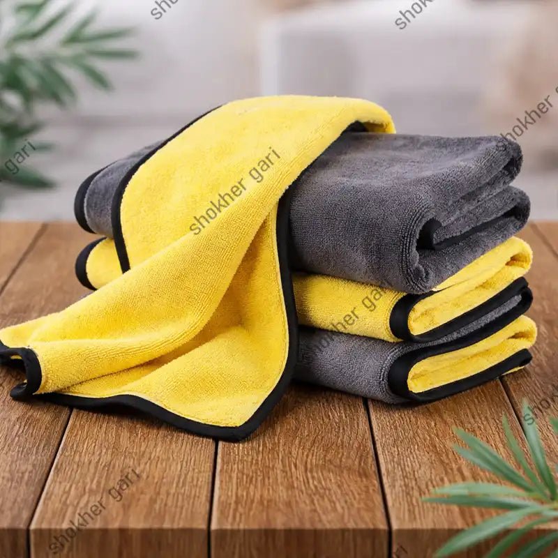4 pcs Set Combo (40*60 cm) Car Cleaning Soft MicroFiber Towel