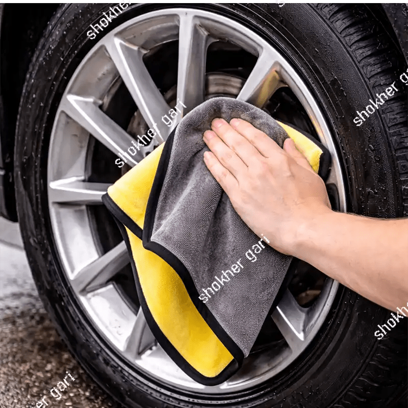4 pcs Set Combo (40*60 cm) Car Cleaning Soft MicroFiber Towel