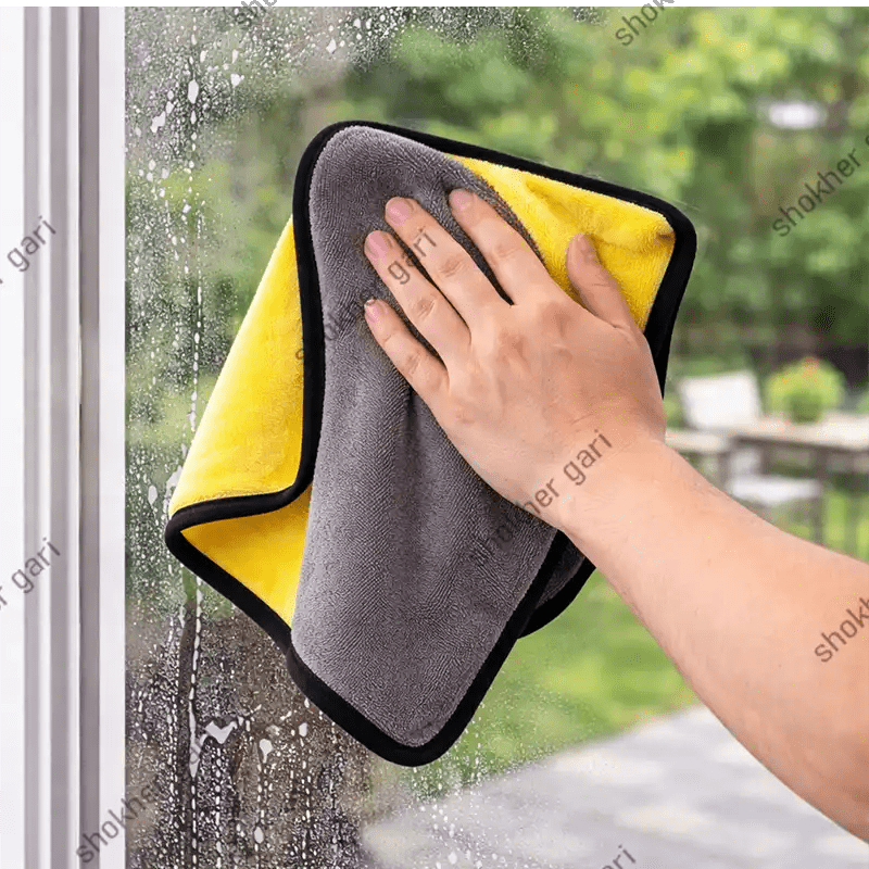 4 pcs Set Combo (40*60 cm) Car Cleaning Soft MicroFiber Towel