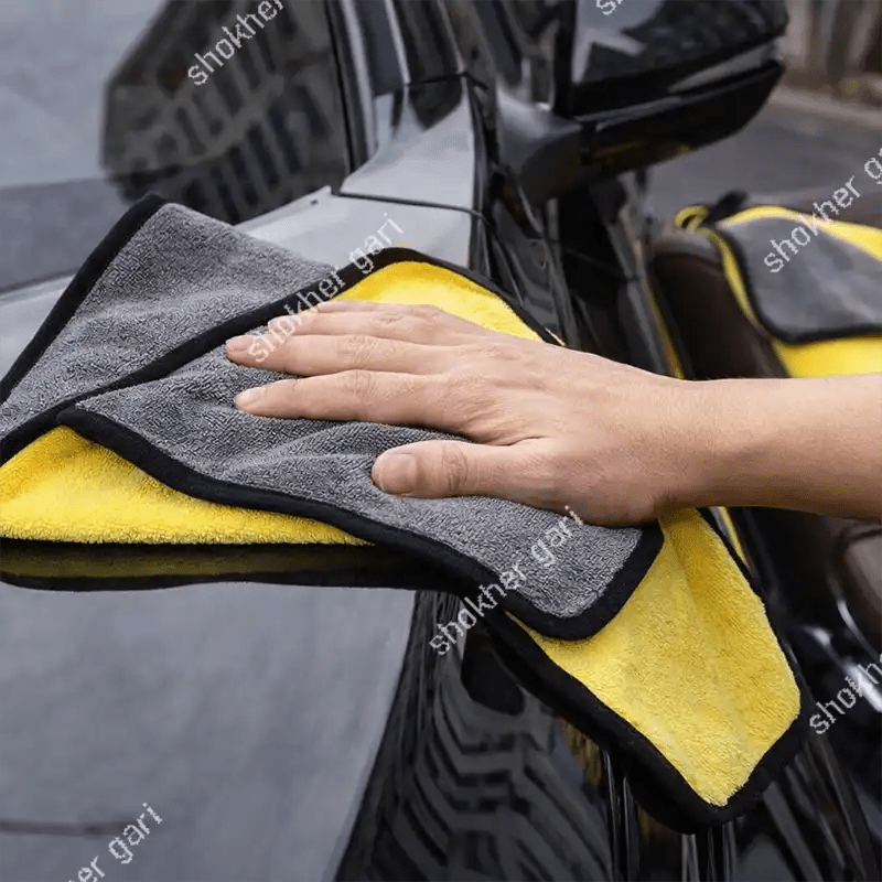 4 pcs Set Combo (40*60 cm) Car Cleaning Soft MicroFiber Towel