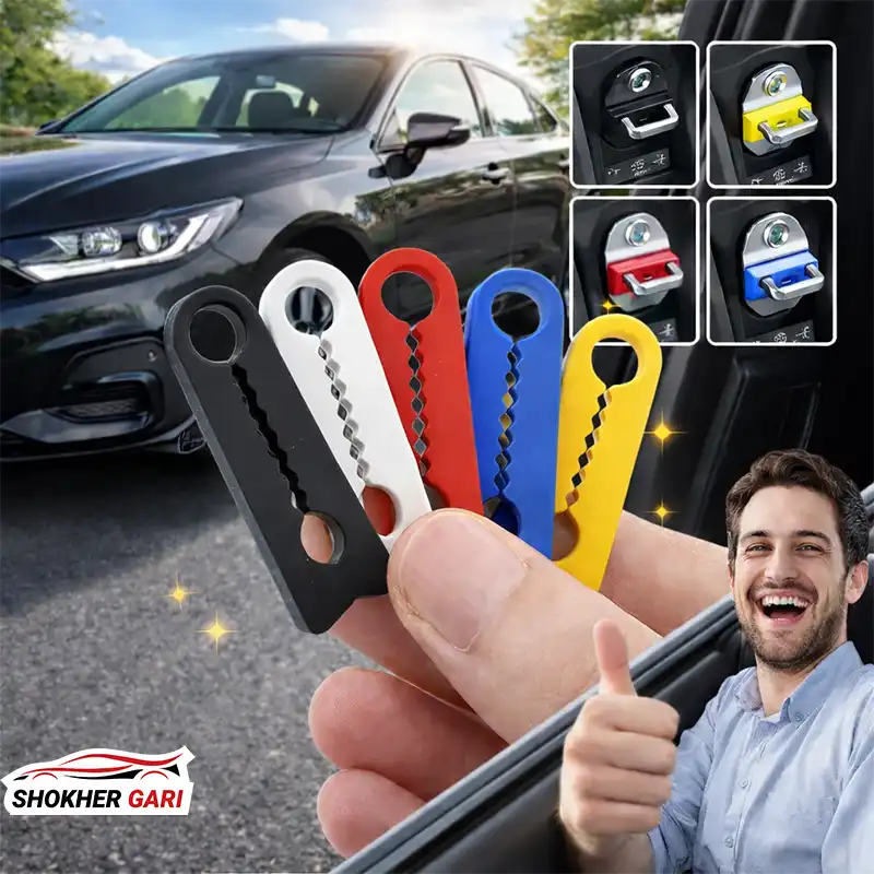 4pcs Dumper Car Door Lock Pad Rubber