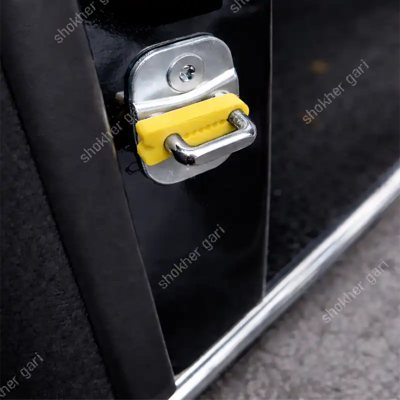 4pcs Dumper Car Door Lock Pad Rubber