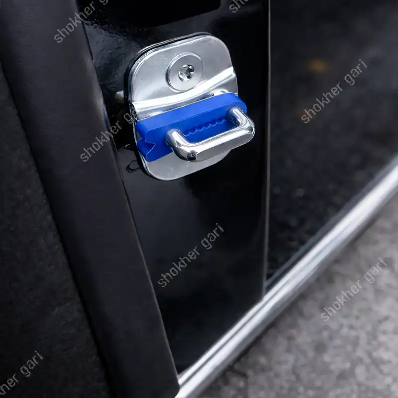 4pcs Dumper Car Door Lock Pad Rubber