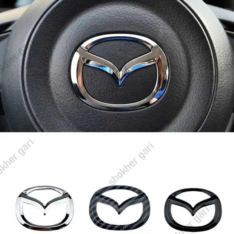 1 Pcs Mazda Steering Wheel logo