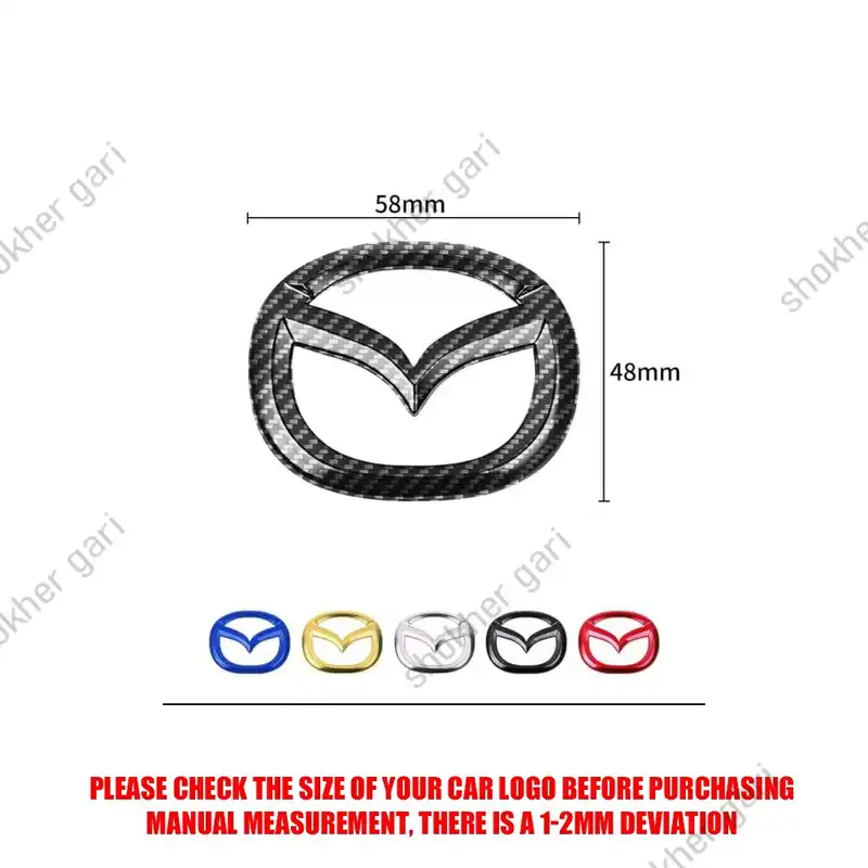 1 Pcs Mazda Steering Wheel logo