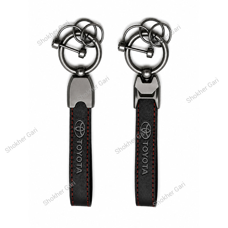 Car key and Remote Toyota zinc keyring