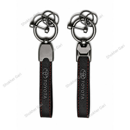 Car key and Remote Toyota zinc keyring