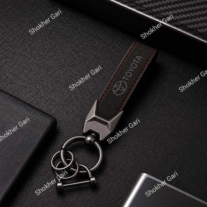 Car key and Remote Toyota zinc keyring