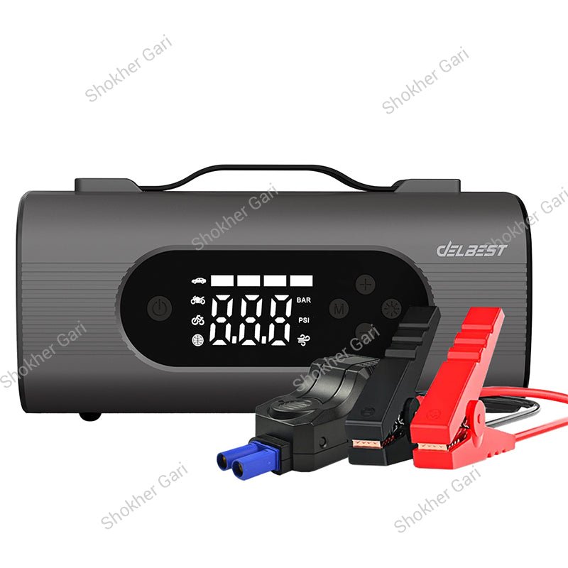 8-in-1 Car Handheld Jump starter, Car Vacuum Cleaner , Air pump.