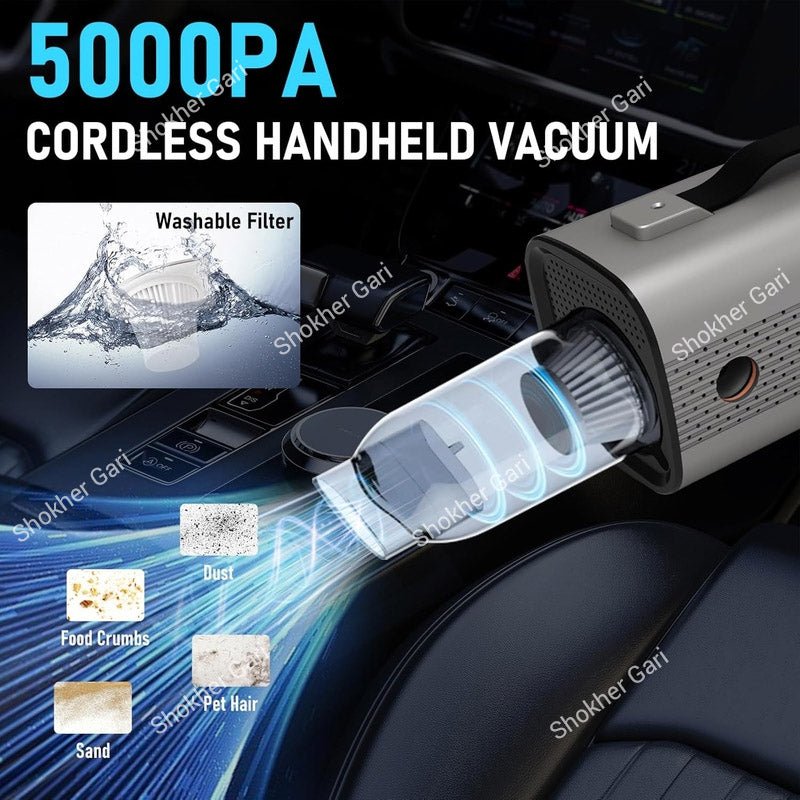 8-in-1 Car Handheld Jump starter, Car Vacuum Cleaner , Air pump.