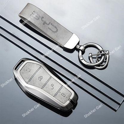 M/Y BYD 4 Fob Remote cover with keychain metal