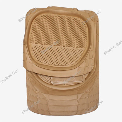 Car Check Design Universal Floor mat 5pcs set.
