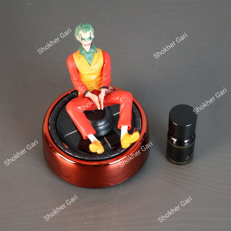 Red Joker Car For Dashboard Showpiece And Perfume