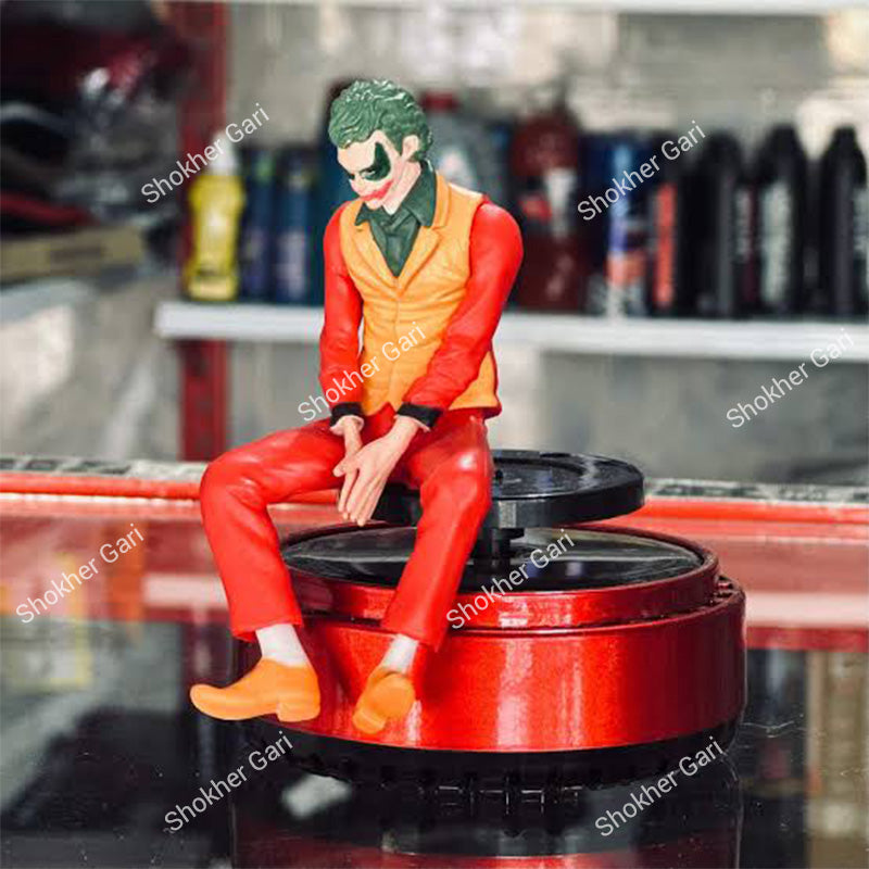 Red Joker Car For Dashboard Showpiece And Perfume