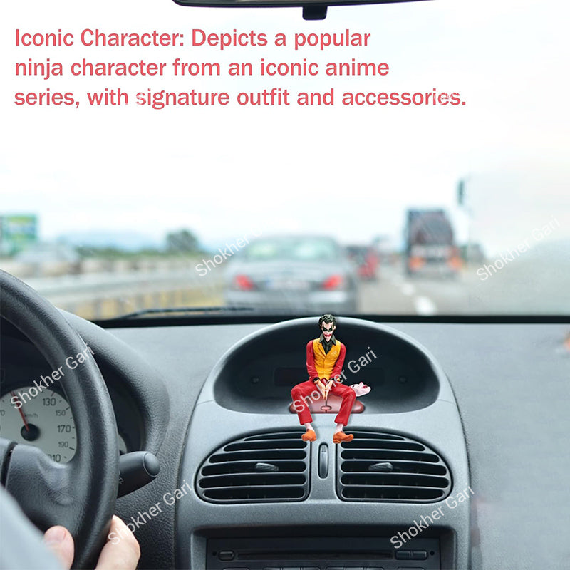 Red Joker Car For Dashboard Showpiece And Perfume