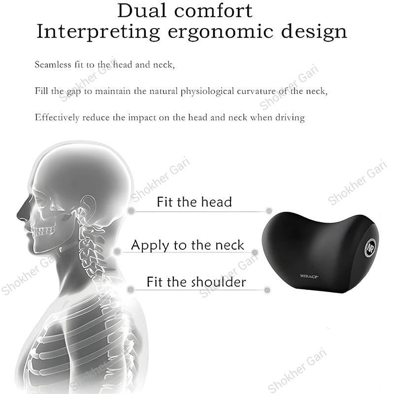 1Pcs Car Neck Pillow  Pain Relief For Long Drive
