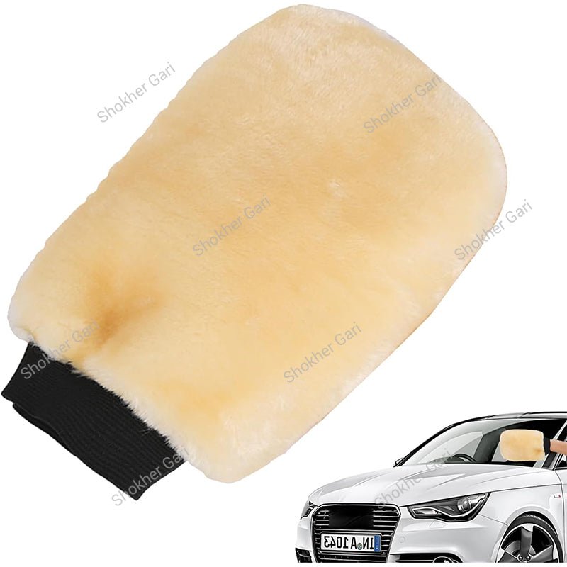 1pcs Car Washing Glove Wool Double Sided