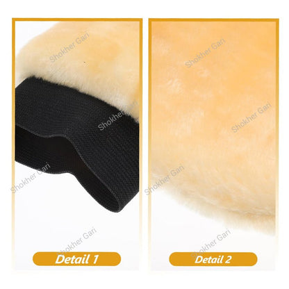 1pcs Car Washing Glove Wool Double Sided