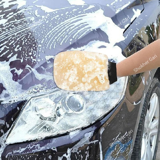 1pcs Car Washing Glove Wool Double Sided