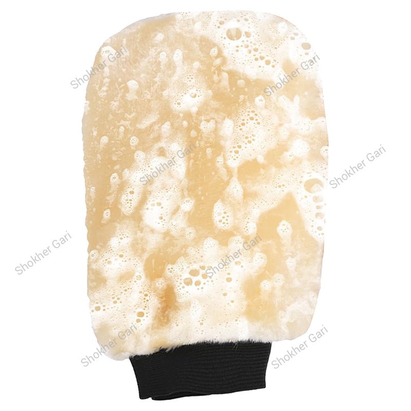 1pcs Car Washing Glove Wool Double Sided
