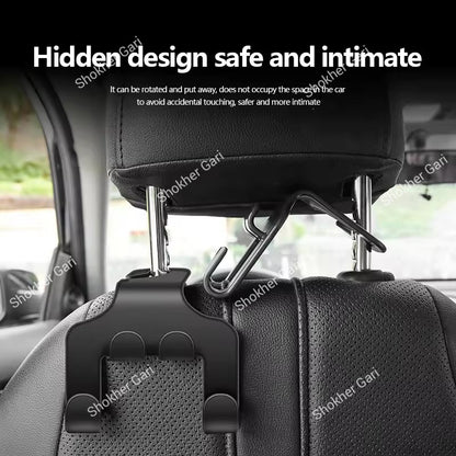 Car 1Pcs 2 In 1 Back Seat Hanger For Hanging