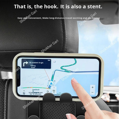 Car 1Pcs 2 In 1 Back Seat Hanger For Hanging