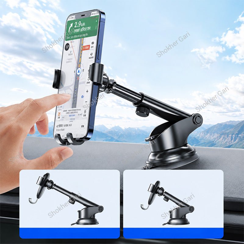 Yesido C120 Telescopic Car Dashboard Windshield Mobile Holder