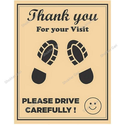 Car Floor Disposable Paper Foot Mat