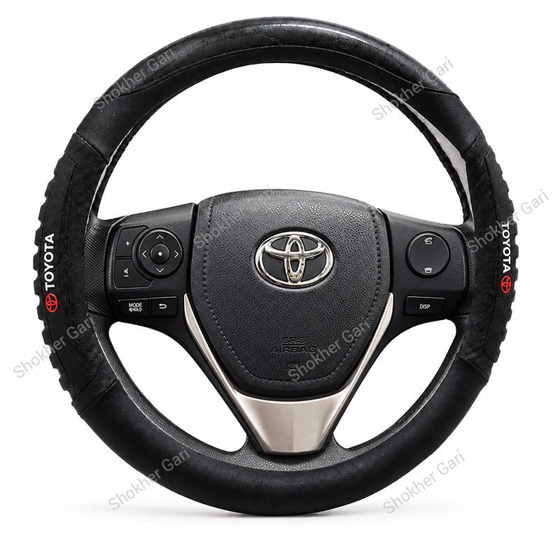 Car Steering Wheel Cover Artificial leather Toyota