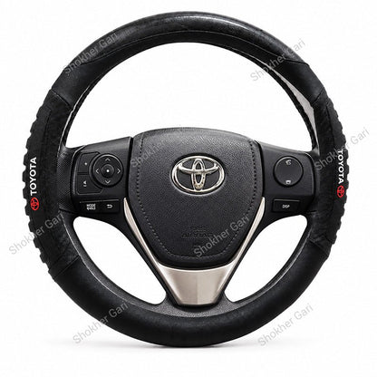 Car Steering Wheel Cover Artificial leather Toyota
