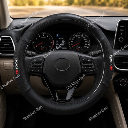 Car Steering Wheel Cover Artificial leather Toyota