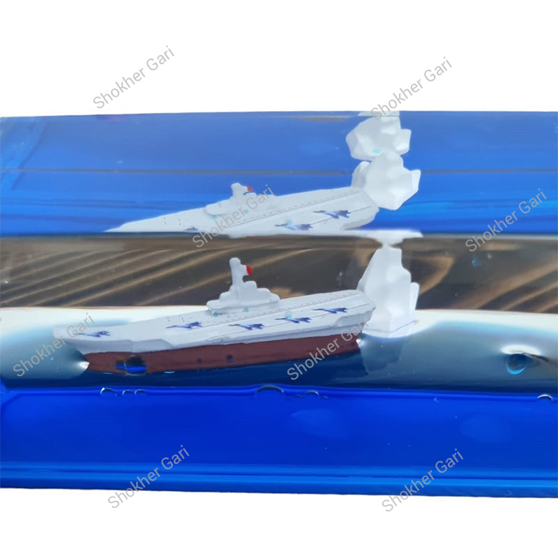 Car & Home Cruise Ship Fluid Pirate Ship Liquid Drifting Showpiece