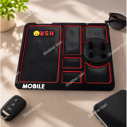 Car-Mounted Phone Holder Anti-Slip Mat Multifunctional