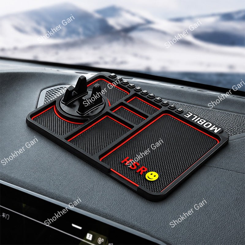 Car-Mounted Phone Holder Anti-Slip Mat Multifunctional