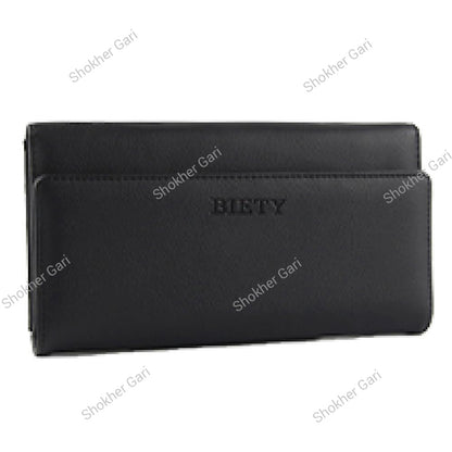Car Sun Visor Tissue Case Premium PU Leather.