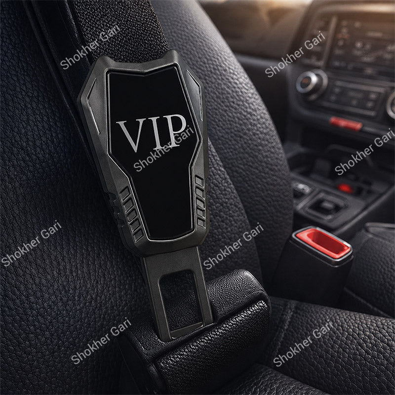 Car Vip Seat Belt Buckle And Clip 2 In 1 Pcs